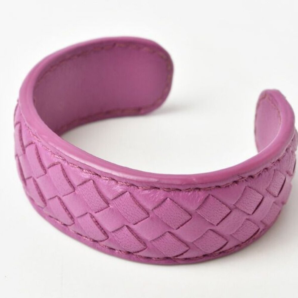 Bottega Veneta Bracelet Bangle Nappa Light Purple